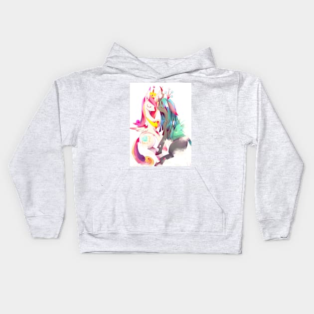 Give and Take Your Love Kids Hoodie by Japan_PonyCon